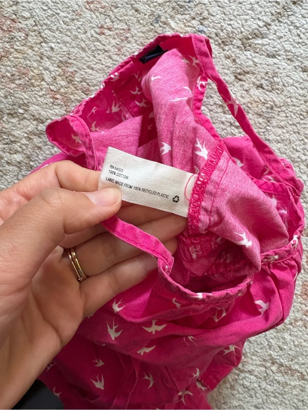 Baby Gap toddler pink jumpsuit